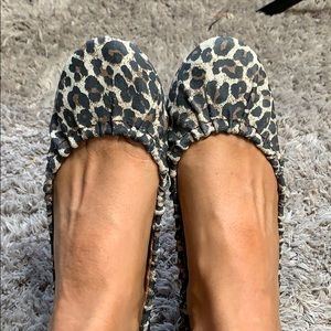 Lucky Brand Cheetah/Leopard Flats 9.5